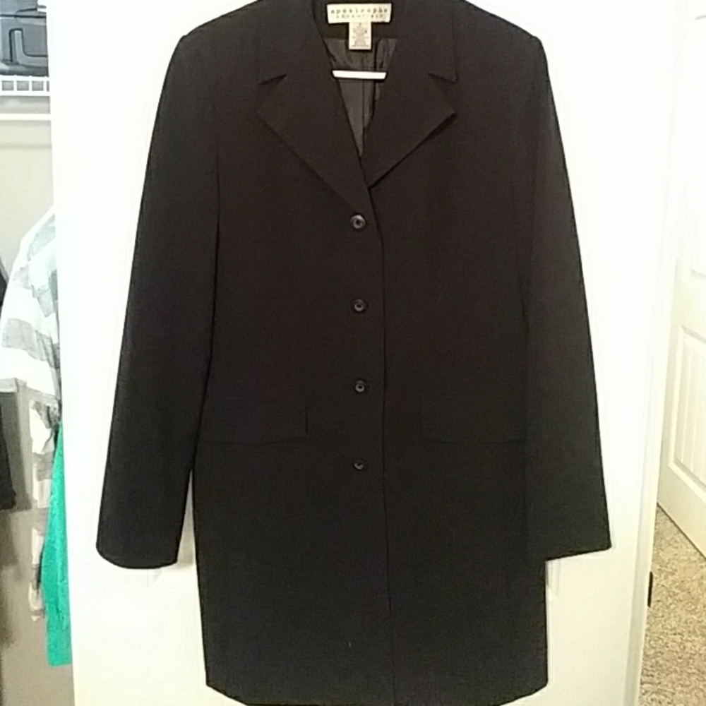 Apostrophe trench coat sz 8